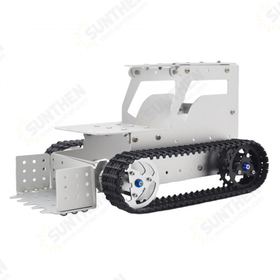 DIY C-3 Bulldozer Aluminous RC Robot Car Tank Chassis Base With Motor