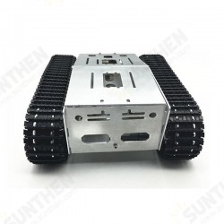 DIY Self-assembled RC Robot Tank Car Chassis With Crawler Kit DIY Self-assembled RC Robot Tank Car Chassis With Crawler Kit
