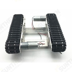 DIY Smart Robot Tank Chassis Car with Crawler Kit for Uno R3 DIY Smart Robot Tank Chassis Car with Crawler Kit for Uno R3