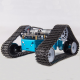 DIY RC Robot Car Tank Plastic Crawler Belt Educational Kit With DC Motor