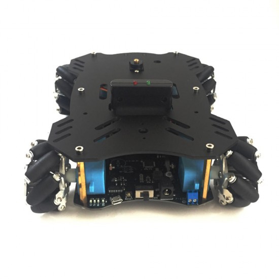 Robot DIY Programmable Ultrasonic Avoidance With Omni Wheels Smart RC Robot Arm Tank Compatible