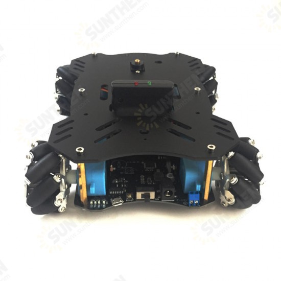 Robot DIY Programmable Ultrasonic Avoidance With Omni Wheels Smart RC Robot Arm Tank Compatible