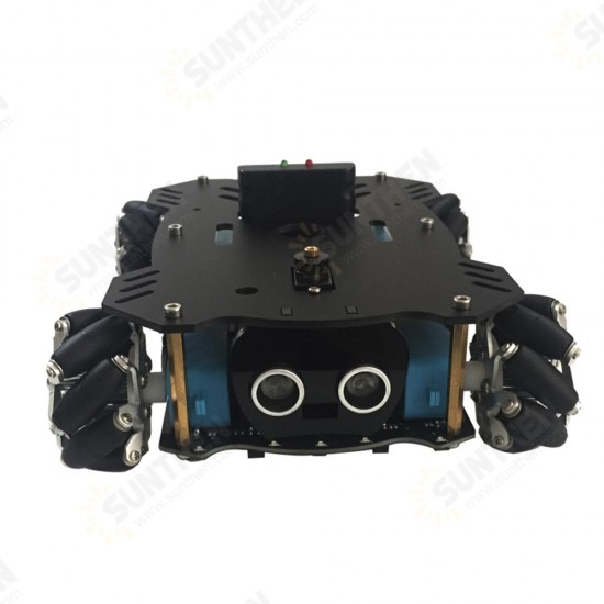 Robot DIY Programmable Ultrasonic Avoidance With Omni Wheels Smart RC Robot Arm Tank Compatible