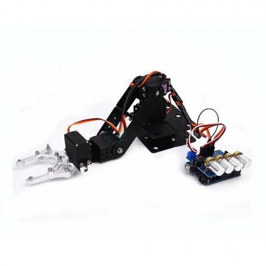 DIY 4DOF Aluminous RC Robot Arm