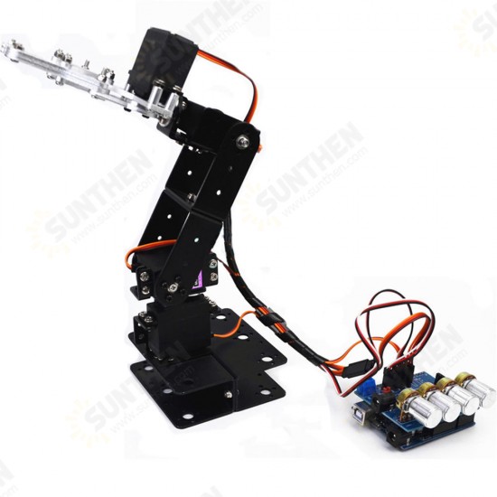 DIY 4DOF Aluminous RC Robot Arm