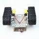 SN11002 SUV Off-road Tank Chassis Kit Stainless Steel Double Layer