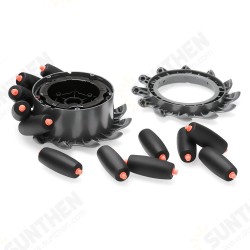 12PCS RCSTQ Support Wheels RC Robot Parts For RoboMaster S1 Smart Robot 12PCS RCSTQ Support Wheels RC Robot Parts For RoboMaster S1 Smart Robot