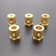 3mm 4mm 5mm 6mm 7mm Hexagonal Copper Coupling Coupler for Robot Car Wheel