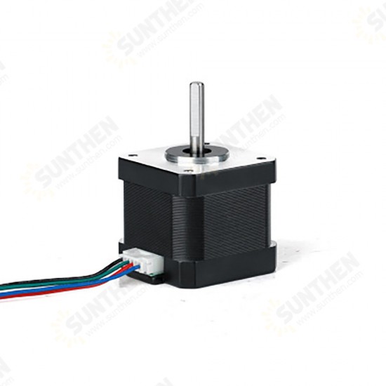 42 Stepper Motor with Motor Fixing Bracket Kit for Smart Robot Car Chassis