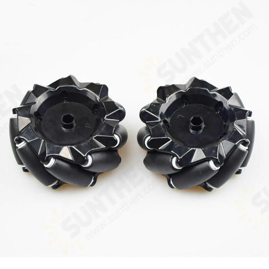 4PCS 80MM Omni Wheels For DIY RC Robot Smart Robot Car