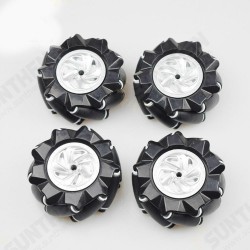 4PCS 80MM Omni Wheels For DIY RC Robot Smart Robot Car 4PCS 80MM Omni Wheels For DIY RC Robot Smart Robot Car