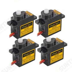 4PCS SG90 9g Micro Plastic Gear Analog Servo For RC Helicopter Airplane Robot 4PCS SG90 9g Micro Plastic Gear Analog Servo For RC Helicopter Airplane Robot