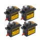 4PCS SG90 9g Micro Plastic Gear Analog Servo For RC Helicopter Airplane Robot