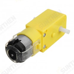 DC 3V-6V DC 1:120 Gear Motor TT Motor for Smart Car Robot DIY DC 3V-6V DC 1:120 Gear Motor TT Motor for Smart Car Robot DIY