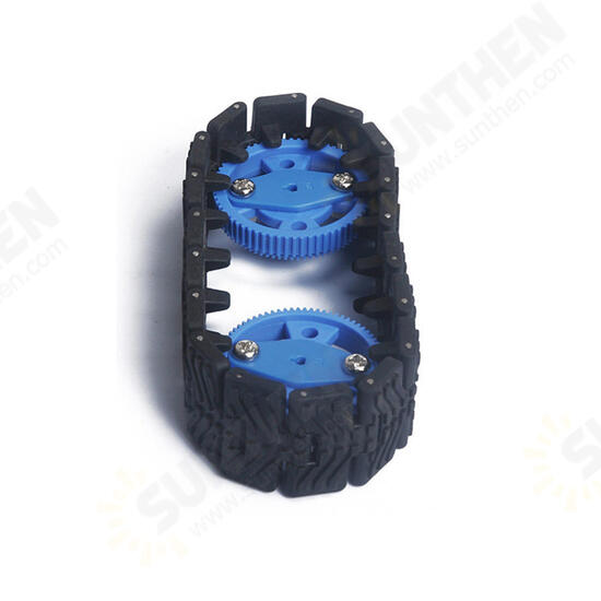 DIY Plastic RC Tank Crawler Belt Track RC Robot Part