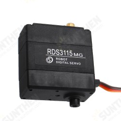 RDS3115MG 180° 17kg Dual Ball Bearing Metal Gear Digital Servo For RC Robot DIY RDS3115MG 180° 17kg Dual Ball Bearing Metal Gear Digital Servo For RC Robot DIY