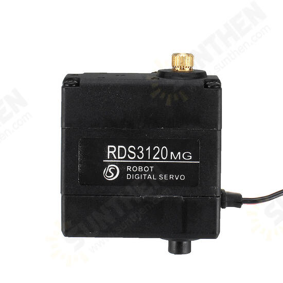 RDS3120MG 270° 22kg Metal Gear Dual Ball Bearing Digital Servo For Robot Arm