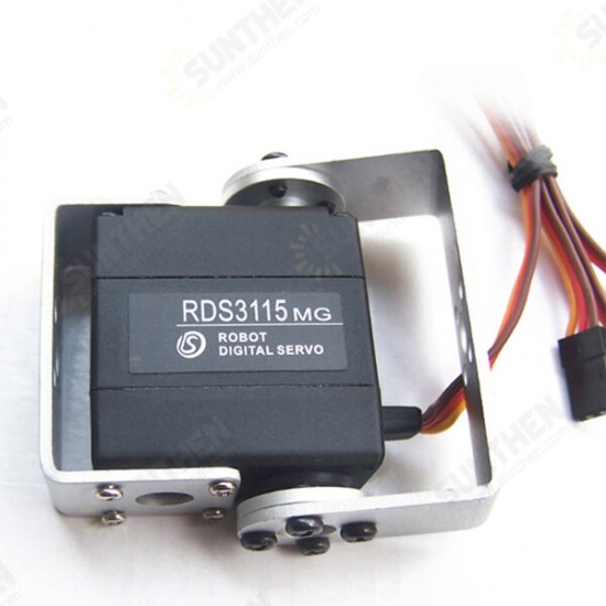 RDS3115MG 15KG Large Torque 180 Degree Biaxial Digital Servo for RC Robot