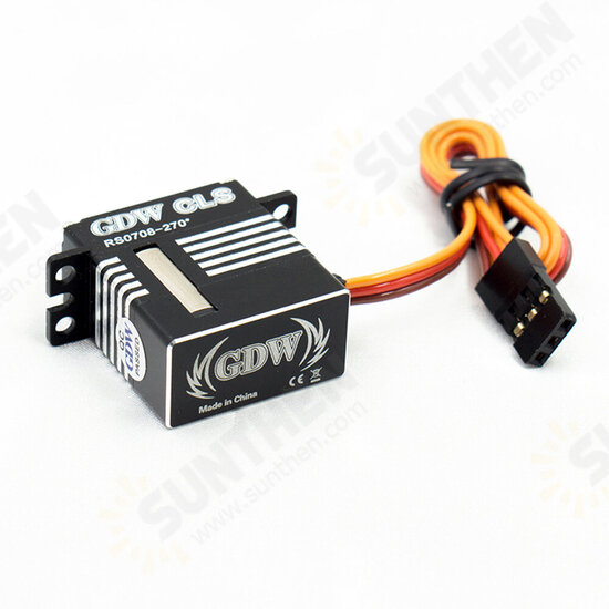 RS0708 Coreless Metal Gear Digital Servo 180/270/350/360 Degree For RC Robot