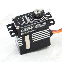 RS0708 Coreless Metal Gear Digital Servo 180/270/350/360 Degree For RC Robot RS0708 Coreless Metal Gear Digital Servo 180/270/350/360 Degree For RC Robot