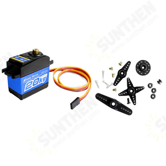 KS3620 20KG Digital Servo 180° Rotation Large Torque For RC Robot Arm RC Car