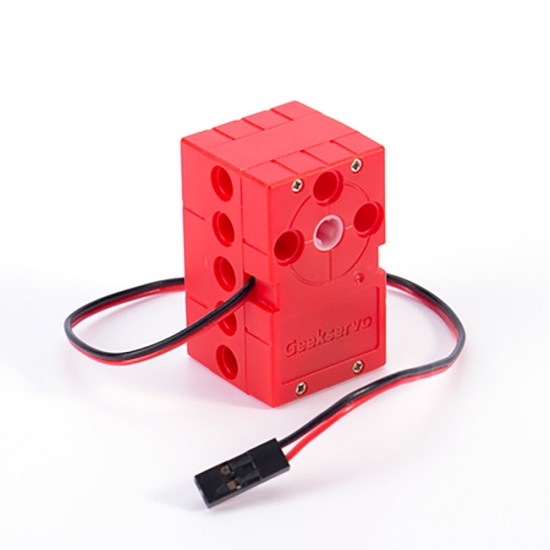 360° 2KG Dual Output Shaft Programmable Servo Motor Compatible With Lego