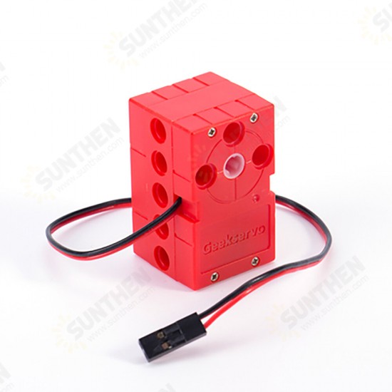 360° 2KG Dual Output Shaft Programmable Servo Motor Compatible With Lego