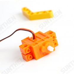 6V 360° Rotation Programmable Servo Compatible With Raspberry For DIY RC Robot 6V 360° Rotation Programmable Servo Compatible With Raspberry For DIY RC Robot