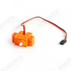 6V 360° Rotation Programmable Servo Compatible With Raspberry For DIY RC Robot 6V 360° Rotation Programmable Servo Compatible With Raspberry For DIY RC Robot