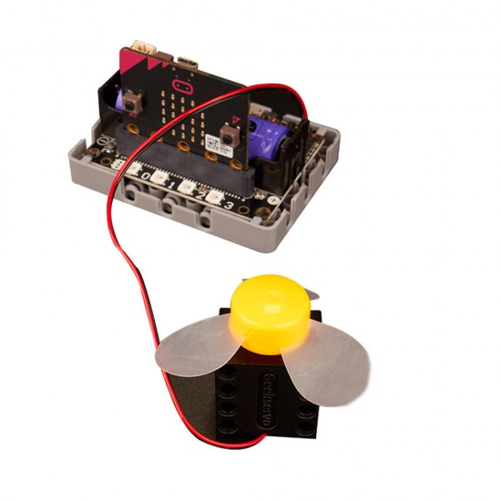 Programmable Block Building Fan Module For DIY RC Robot