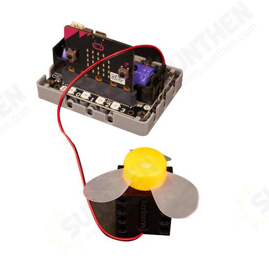 Programmable Block Building Fan Module For DIY RC Robot