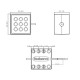 Programmable Block Building Fan Module For DIY RC Robot