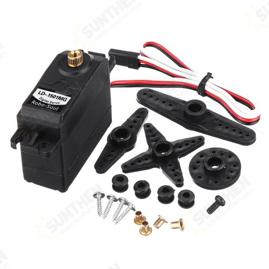 LD-1501MG Digital Servo 17KG Metal Gear For RC Robot Arm