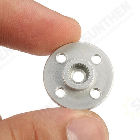 Robot Biaxial Servo Spare Part Round Servo 25T Mount Bracket for DIY Robot