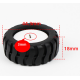 N20 Reducer Motor Small Tires D Axis 3mm RC Car Tires