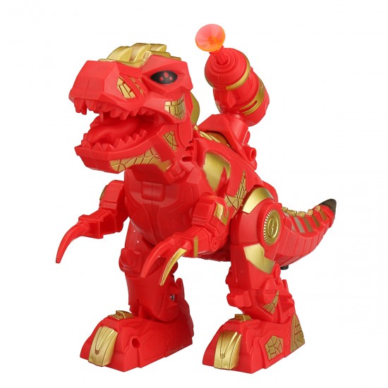 666-24A Electric Mechanical Tyrannosaurus Colorful Light Artillery Simulated Call RC Toy