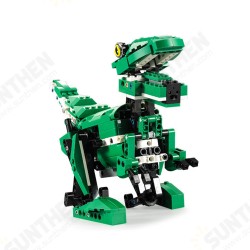 C51035 DIY 2 in 1 Dinosaur Crocodile Smart RC Robot Block Building Gesture Voice Interaction Robot Toy C51035 DIY 2 in 1 Dinosaur Crocodile Smart RC Robot Block Building Gesture Voice Interaction Robot Toy