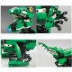 C51035 DIY 2 in 1 Dinosaur Crocodile Smart RC Robot Block Building Gesture Voice Interaction Robot Toy