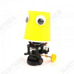 DIY Educational Electric Automatic Obstacle Avoidance Robot Scientific Invention Toys DIY Educational Electric Automatic Obstacle Avoidance Robot Scientific Invention Toys