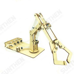 DIY Educational Electric Piston Cylinder Hydraulic Robot Arm Scientific Toys DIY Educational Electric Piston Cylinder Hydraulic Robot Arm Scientific Toys