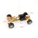 DIY Educational Electric Remote Control Robot Car Scientific Invention Toys