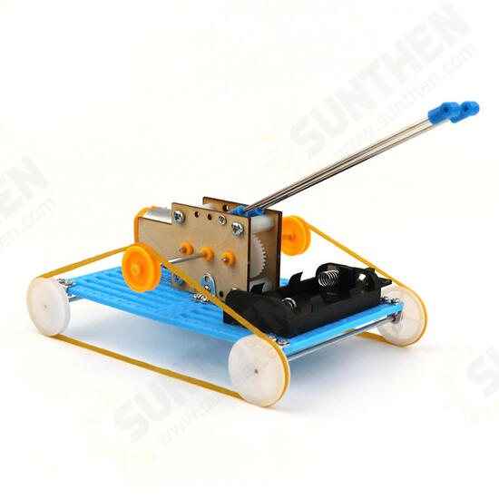 DIY Educational Electric Robot Tank Scientific Invention Toys