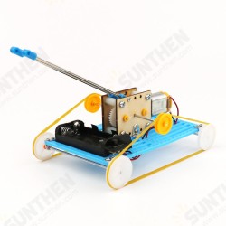 DIY Educational Electric Robot Tank Scientific Invention Toys DIY Educational Electric Robot Tank Scientific Invention Toys
