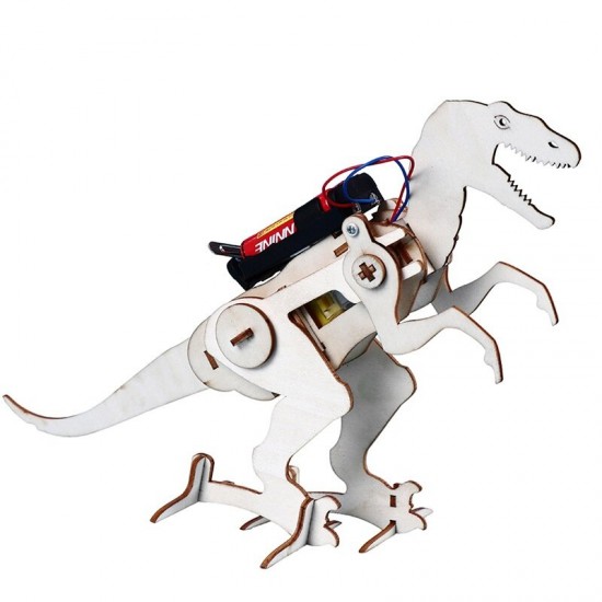 DIY Electric Crawling Dinosaur Assembling Toys Creativity Technology Small Production