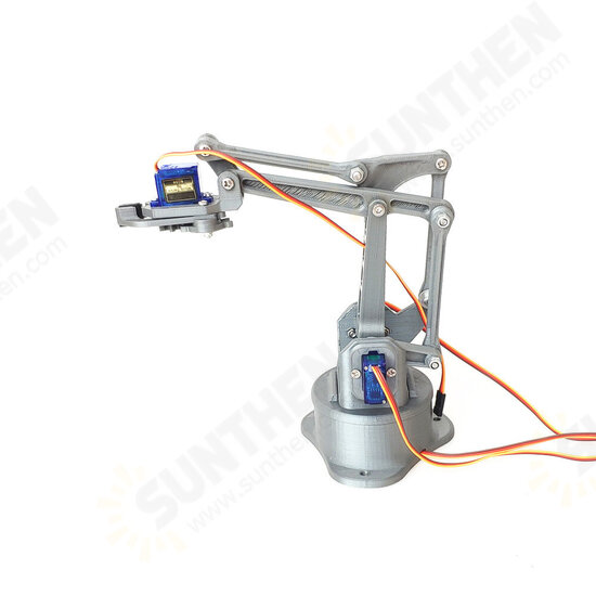 DIY Robotic Arm 4 DOF 3D Printing Manipulator Arm With Four SG90 Servo