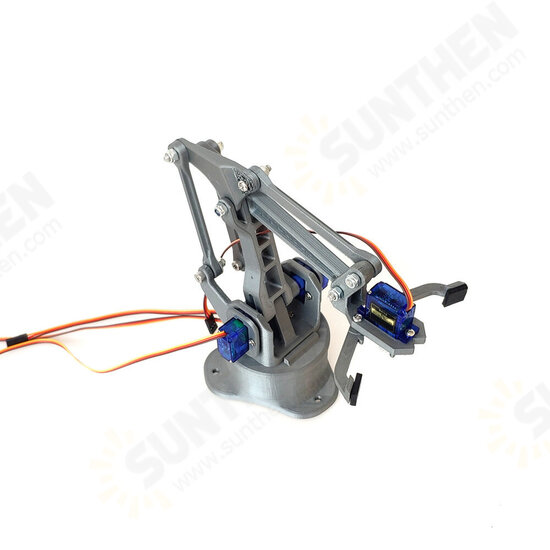 DIY Robotic Arm 4 DOF 3D Printing Manipulator Arm With Four SG90 Servo