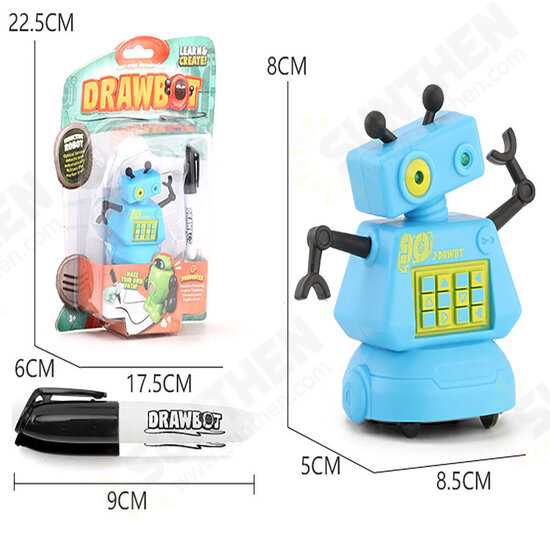 Induction Following Car Robot Children's Educational Drawing Line Inductive Truck Toys Gifts