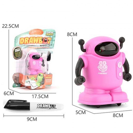 Induction Following Car Robot Children's Educational Drawing Line Inductive Truck Toys Gifts