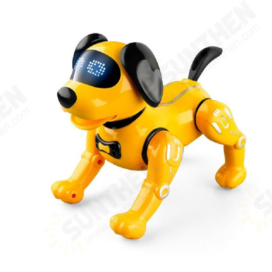 R19 RC Robot Dog Intelligent Toy Programming Interaction With Music Children Toys Remote Control Animals Robots