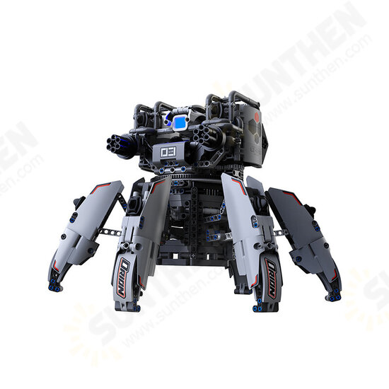 Smart Building Blocks Set Dawn Orion Hexapod Bluetooth 5.0 APP Control Children Educational RC Robot Toy